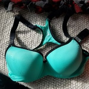 Pink bra
